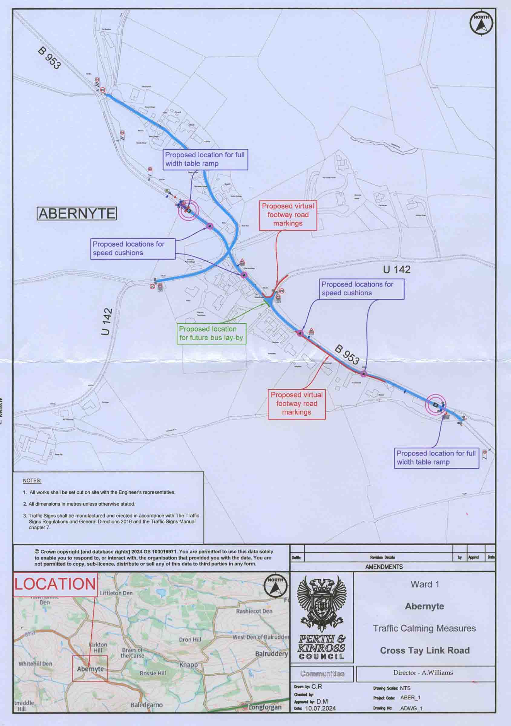 1 Traffic calming measure overview 1